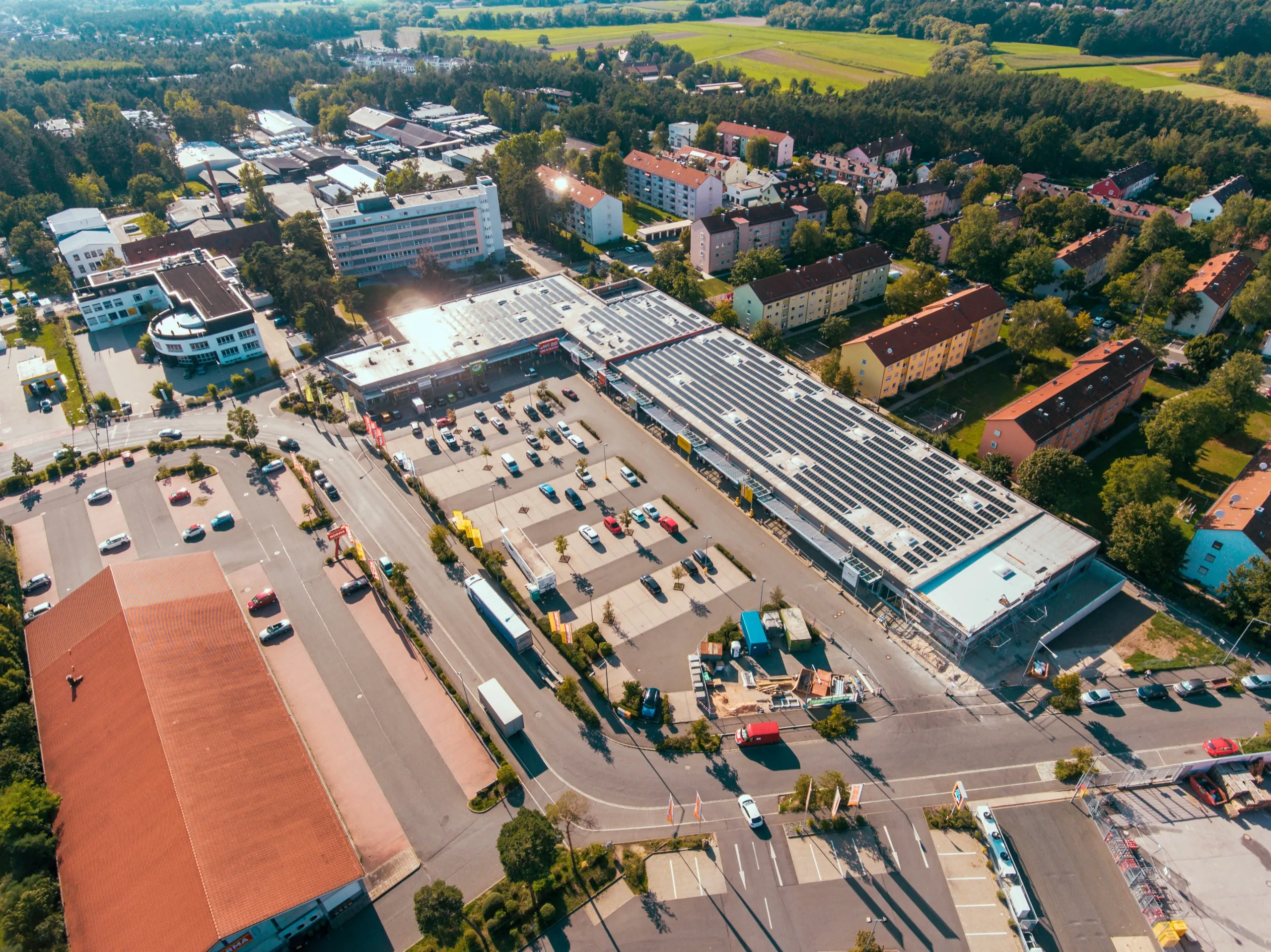 Fachmarktzentrum in Röthenbach a. d. Pegnitz